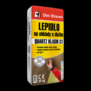 Lepidlo na obklady a dlažbu QUARTZ KLASIK C1 25 kg pytel