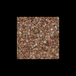 Mramorové kamínky hnědé 3 - 6 mm 25 kg pytel
