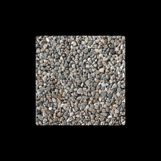 Mramorové kamínky hnědošedé 3 - 6 mm 25 kg pytel