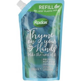 Mydlo tekuté antibakteriální 500ml (Radox - náplň)