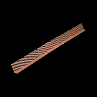 Okapový hřeben COMB 60 mm × 1 m cihlově červená