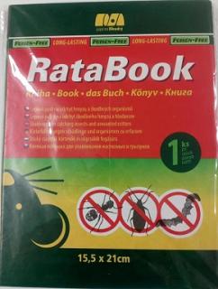 Past na lezoucí hmyz a myši RataBook (lepící)