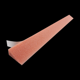 Pěnový těsnicí klín úžlabí VALLEY WEDGE 60 mm × 1 m černá