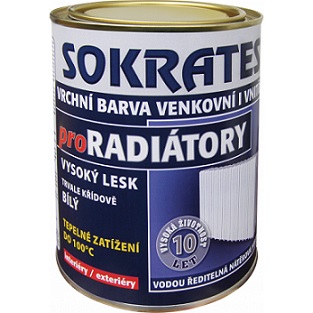 Sokrates na radiátor bílý lesk 1000/0,70 kg
