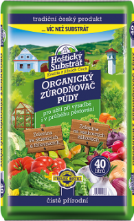 Substrát zúrodňovač půd 40 l (Hoštický substrát - Organický zúrodňovač půdy)