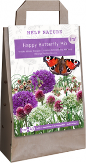 Taška - Mix pro motýly – Happy butterfly (40 cibulí)
