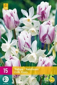 Tulipán / Narcis - Folk Story XXL