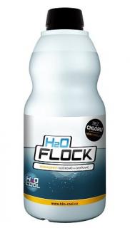 Zjiskřovač vody H2O FLOCK 1l (bezchlórový vločkovač do bazénů)