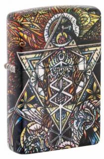 Benzínový zapalovač Zippo Abstract Psychedelia