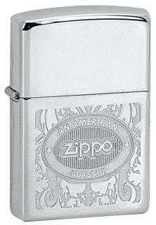 Benzínový zapalovač Zippo American Classic 22657 (Benzín Zdarma)