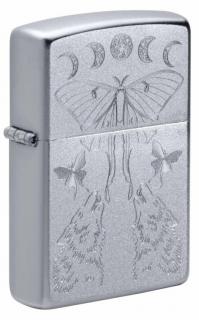 Benzínový zapalovač ZIPPO Butterfly & Wolf Design