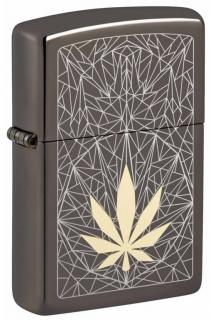 Benzínový zapalovač Zippo Cannabis Design