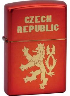 Benzínový zapalovač Zippo Czech Lion
