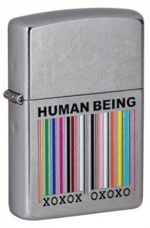 Benzínový zapalovač Zippo Human Being Design