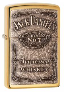 Benzínový zapalovač Zippo Jack Daniel's® 24146 (Benzín Zdarma)