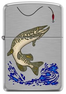 Benzínový zapalovač ZIPPO Kessack Northern Pike