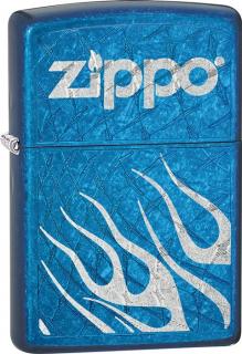 Benzínový zapalovač Zippo Logo 26579 (Benzín zdarma)