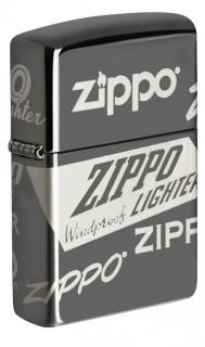 Benzínový zapalovač Zippo Logo Design