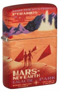 Benzínový zapalovač Zippo Mars Design