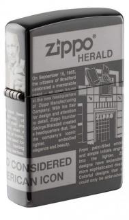 Benzínový zapalovač Zippo Newsprint Design