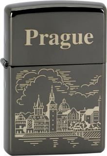 Benzínový zapalovač Zippo Prague 26560