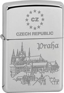 Benzínový zapalovač Zippo Praha 22711