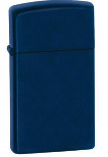 Benzínový zapalovač Zippo Slim® Navy Matte