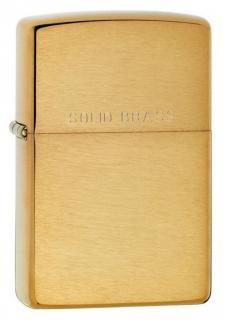 Benzínový zapalovač Zippo Solid Brass 23001