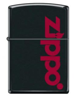 Benzínový zapalovač Zippo Vertical Zippo Logo