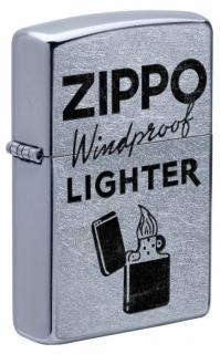 Benzínový zapalovač ZIPPO Windproof Design