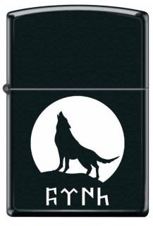 Benzínový zapalovač ZIPPO Wolf Design