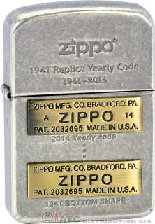 Benzínový zapalovač ZIPPO YEARLY CODE SA 28164 (Benzín Zdarma)