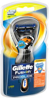 Gillette Fusion ProGlide Flexball holicí strojek + náhradní hlavice 2 kusy, pro muže