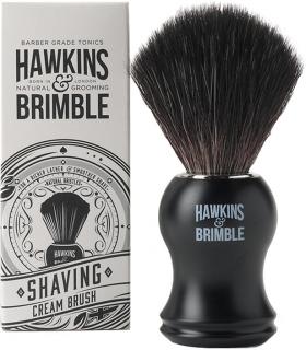 Hawkins & Brimble Štětka na holení se syntetickými štětinami černá 10,5 cm