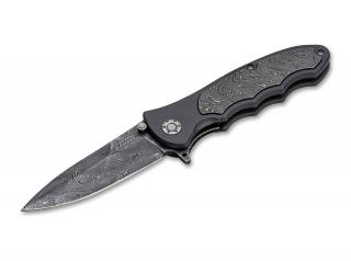 Kapesní nůž Biker Leopard-Damast III Collection