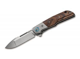 Kapesní nůž MKM  Clap Santos Wood Titanium Bolster