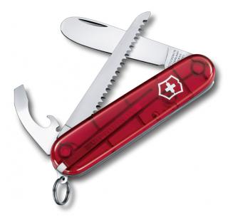 Kapesní nůž My First Victorinox červený transparentní