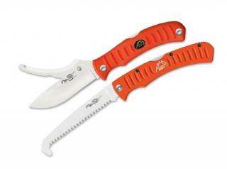 Kapesní nůž Outdoor Edge Flip n' Blaze Saw Combo Orange