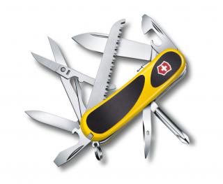 Kapesní nůž Victorinox Delémont EvoGrip S18 žlutý