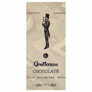 Mléčná čokoláda 100 g pro Gentlemana