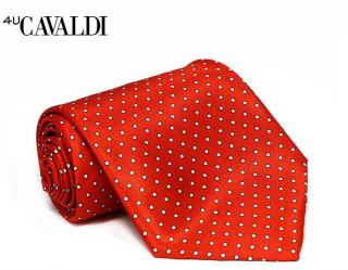Pánská kravata červená Cavaldi