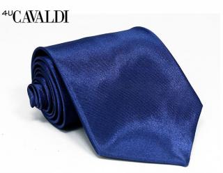 Pánská kravata modrá Cavaldi