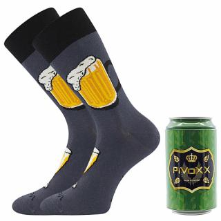 Ponožky PiVoXX + plechovka