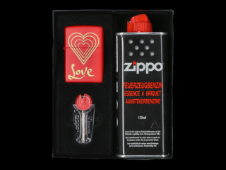 Valentýnská dárková sada Zippo Love