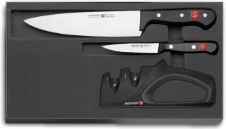 Wüsthof Gourmet Sada nožů 2 ks + Brousek 9654-1