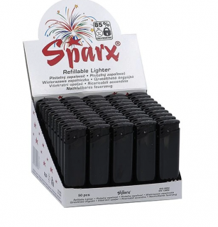 Zapalovač SPARX P1823 HC Black