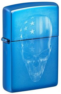 Zapalovač Zippo American Skull