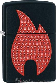 Zapalovač ZIPPO BLING ZIPPO FLAME 26747 (Benzín zdarma.)