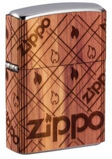 Zapalovač Zippo Cedar Wrap (Benzín zdarma)
