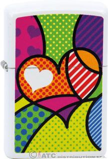 Zapalovač Zippo POP ART HEART